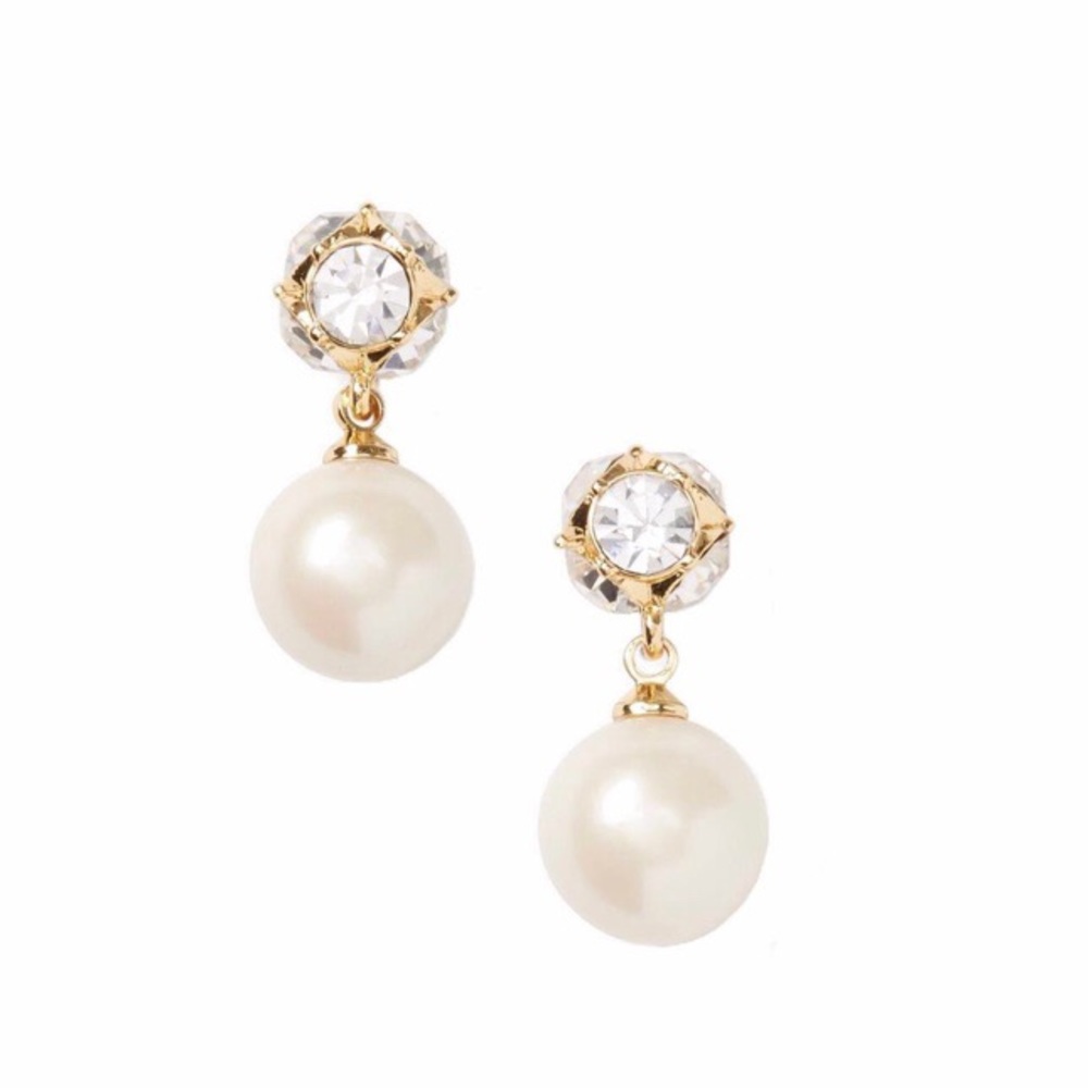 ♠️ Kate Spade Lady Marmalade Drop Pearl Earrings
